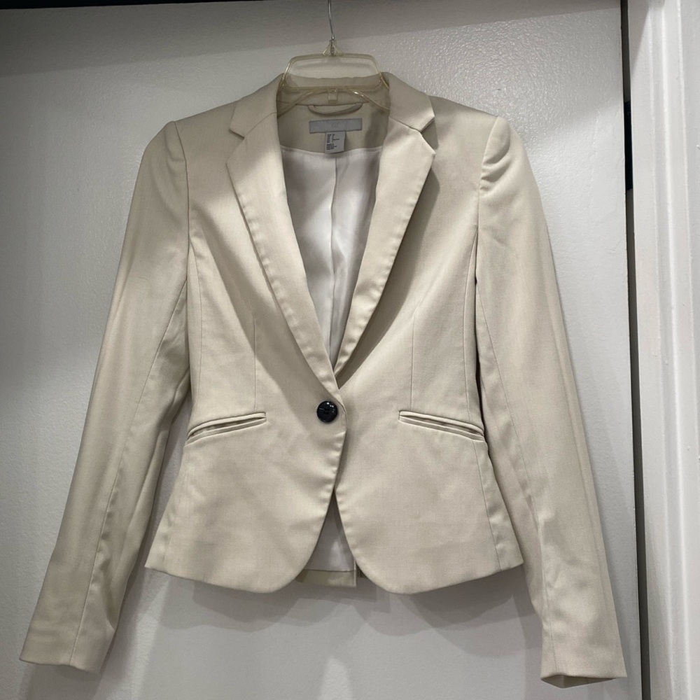 Cream Blazer